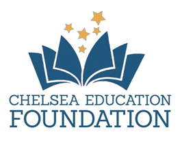 Chelsea Education Foundation logo links to their website